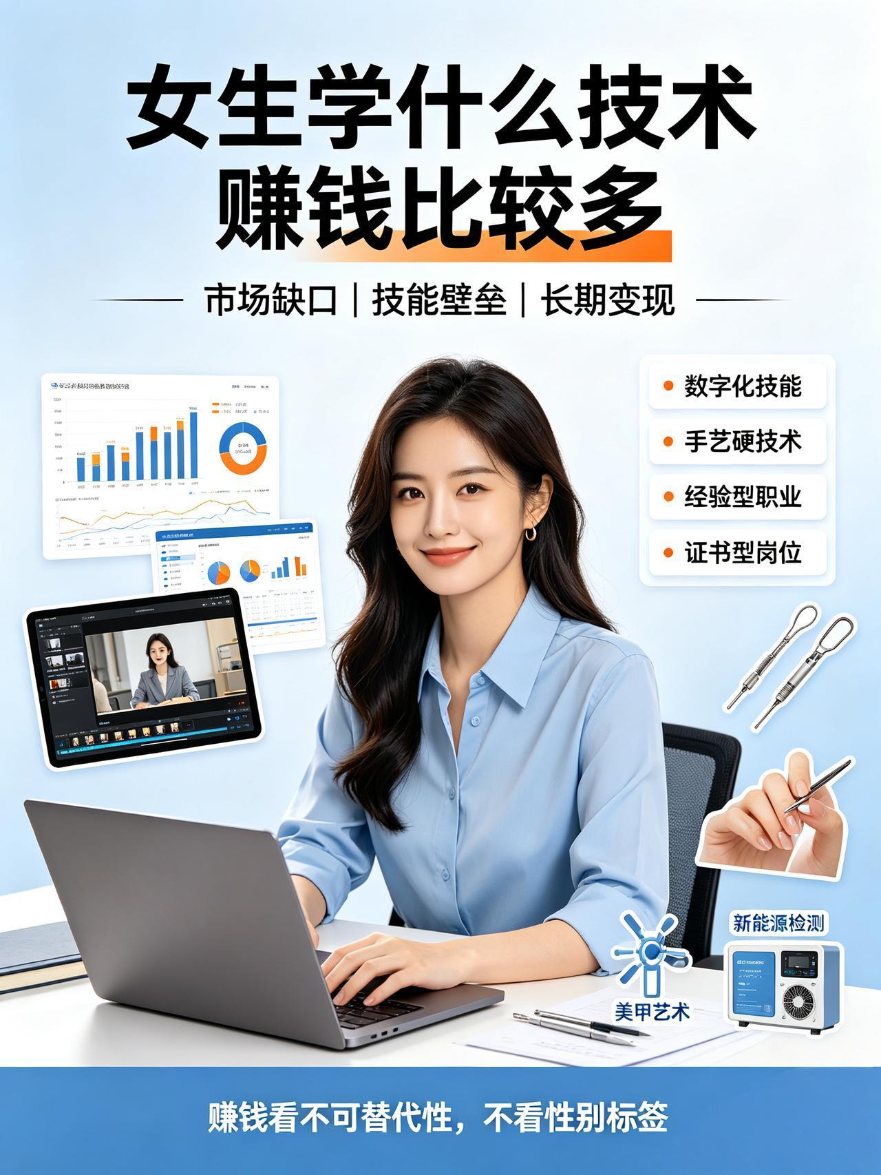 只看现实：赚钱多少，核心看市场缺口、不可替代性。分享几点我的真实看法。
 
第一