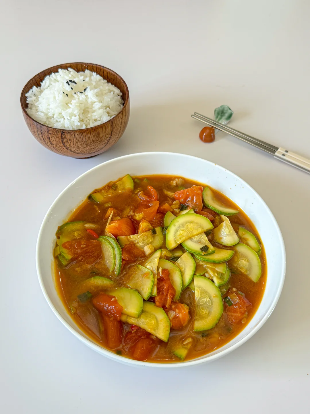🍅茄汁西葫芦！酸甜脆嫩一盘秒光