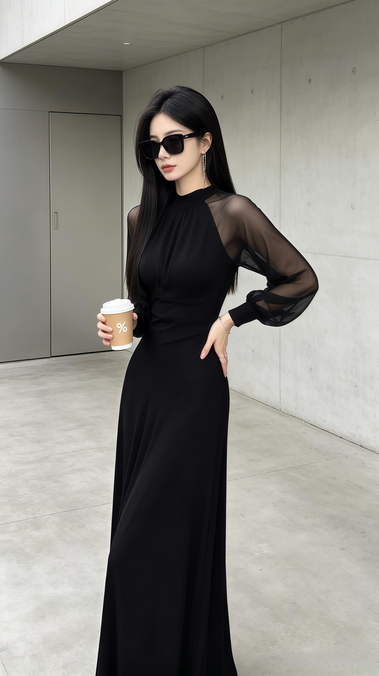 ootd女生穿搭御姐 今日份高智感look 长期主义系穿搭 高级小众搭配 韩系穿