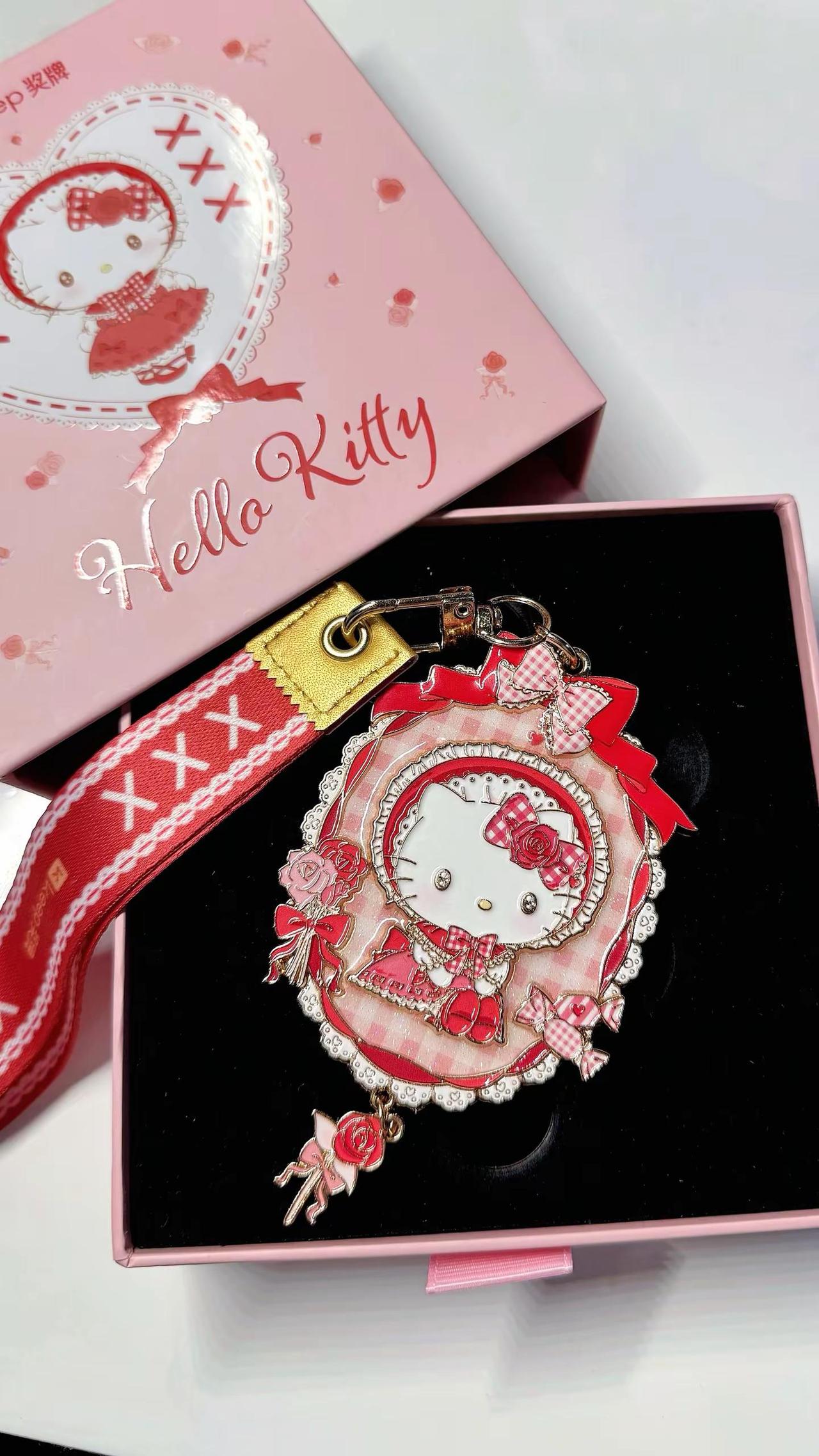 下次见面 送我这枚玫瑰kitty🏅好吗hellokitty