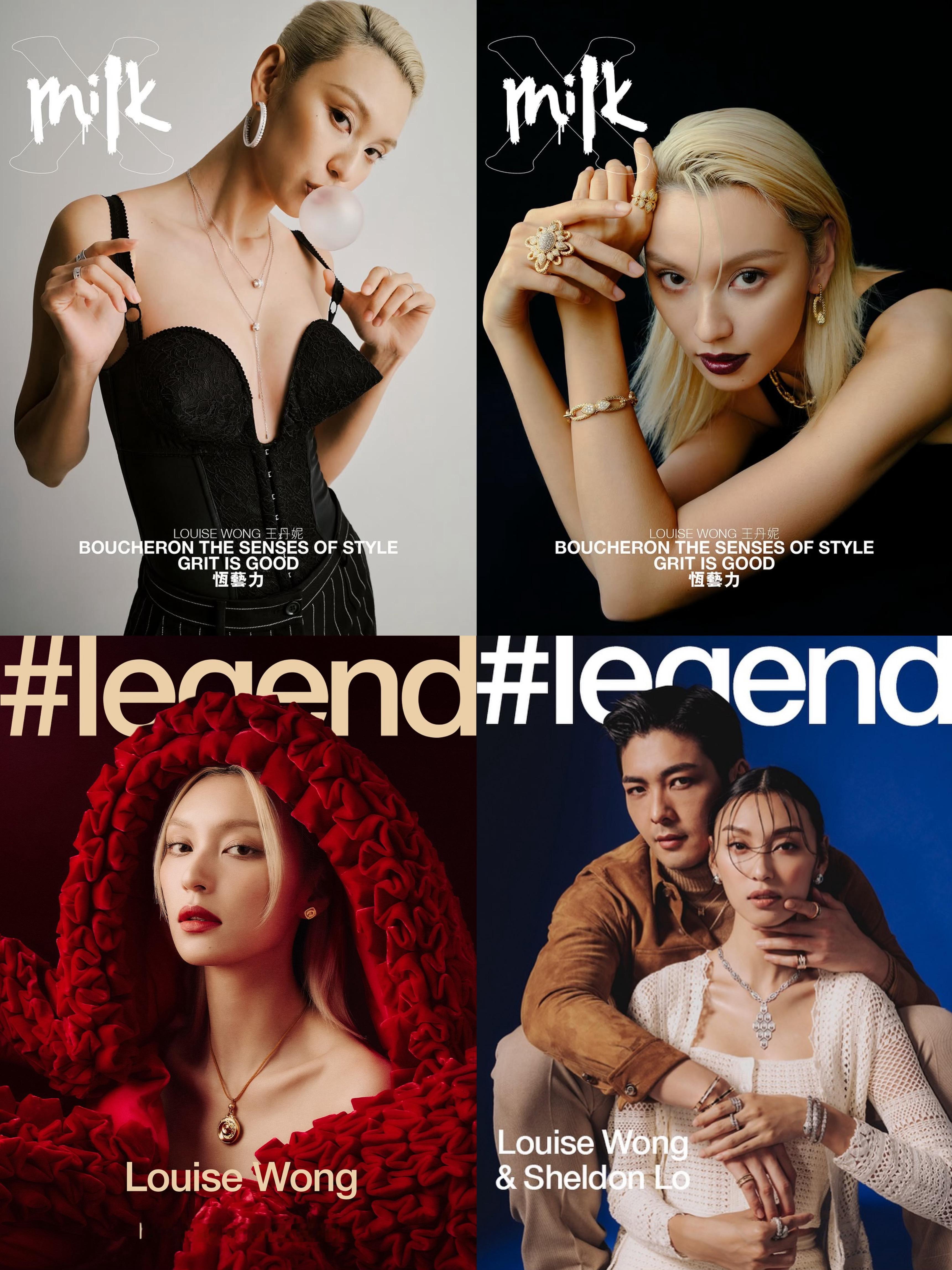 随着春节档电影《夜王》定档，王丹妮携手郑秀文等主创一同登封香港版 VOGUE 2