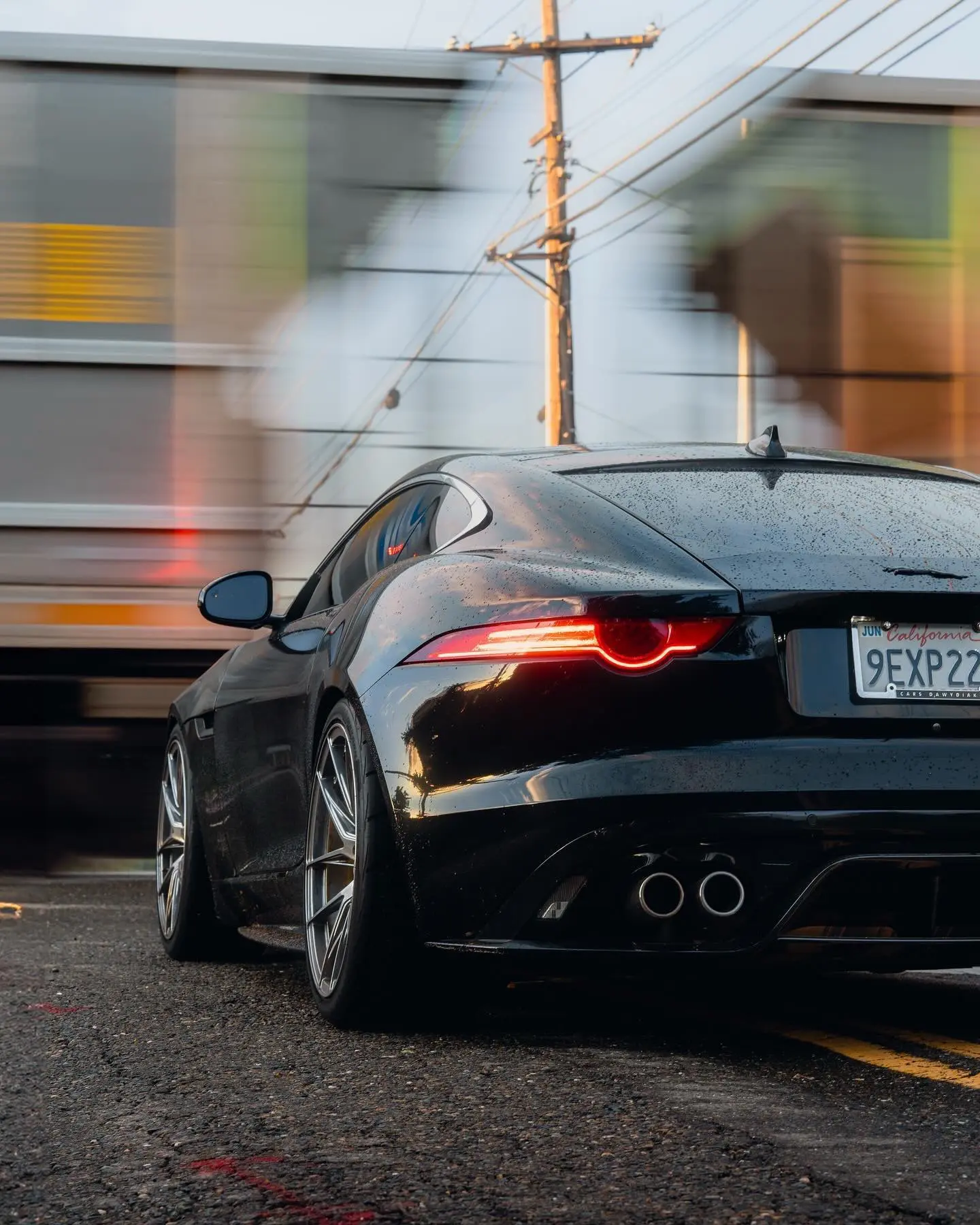 Black F-type.