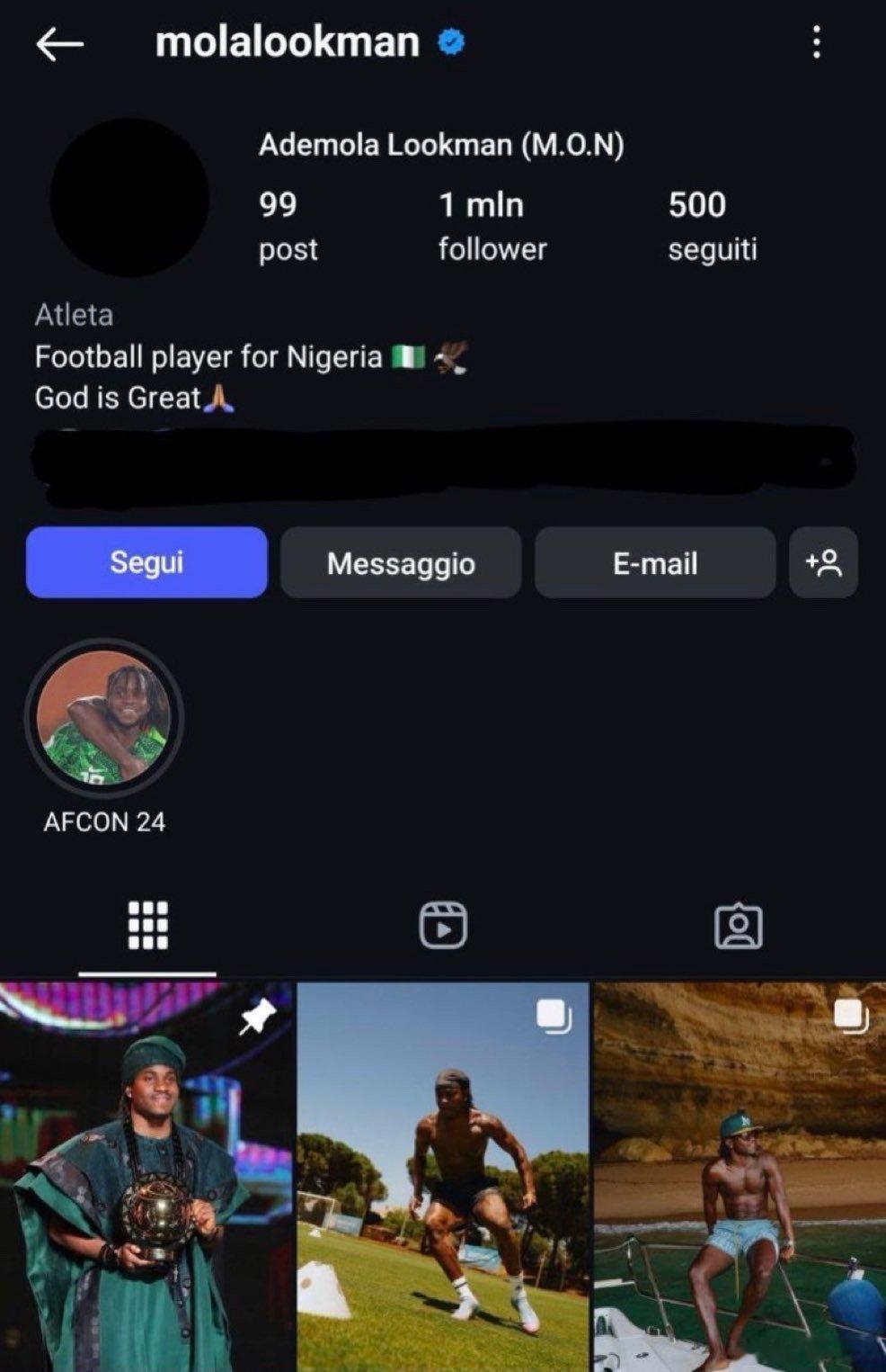 马里：卢克曼已从他的 Instagram 个人资料中删除了身穿亚特兰大球衣的照片