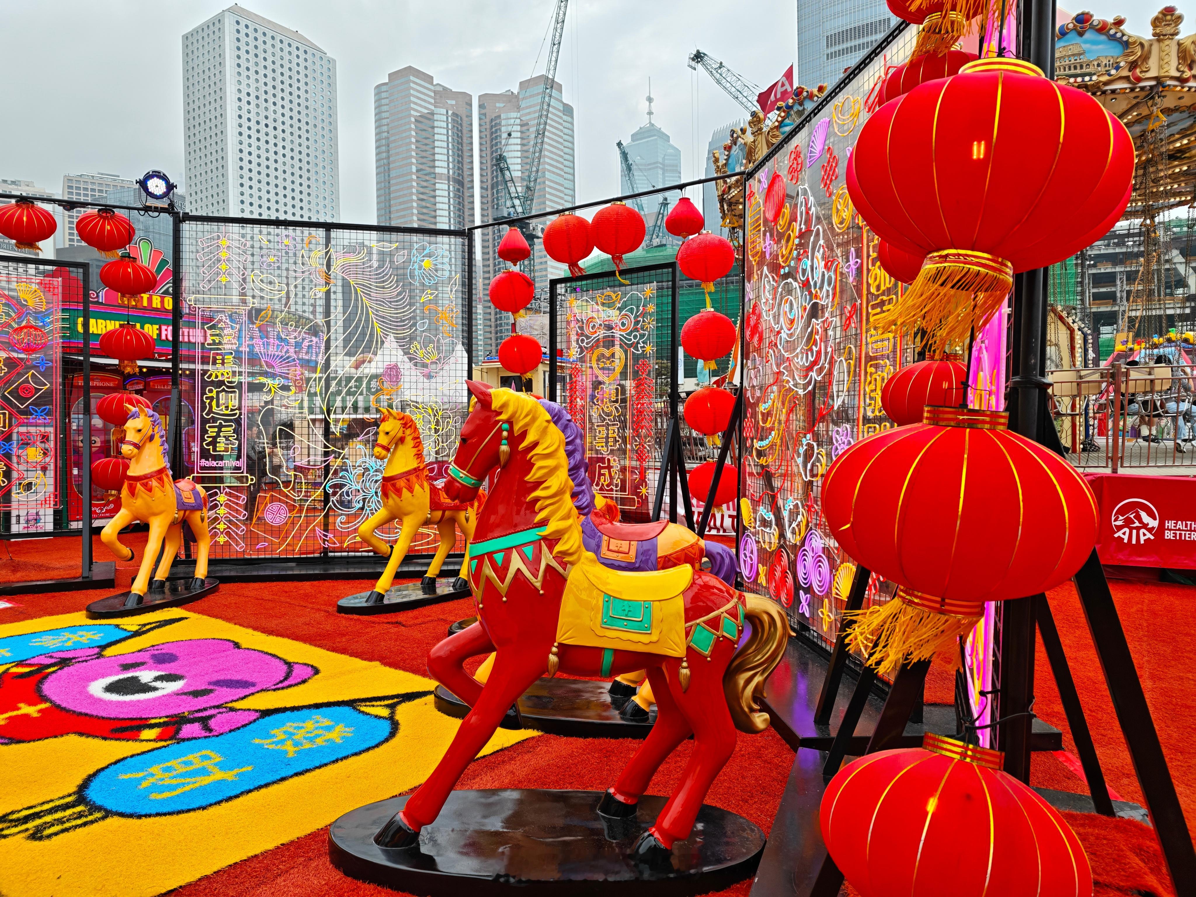 X-Ride小鹏香港科技日来香港参加小鹏的线下嘉年华，场地直接设置在中环友邦的嘉