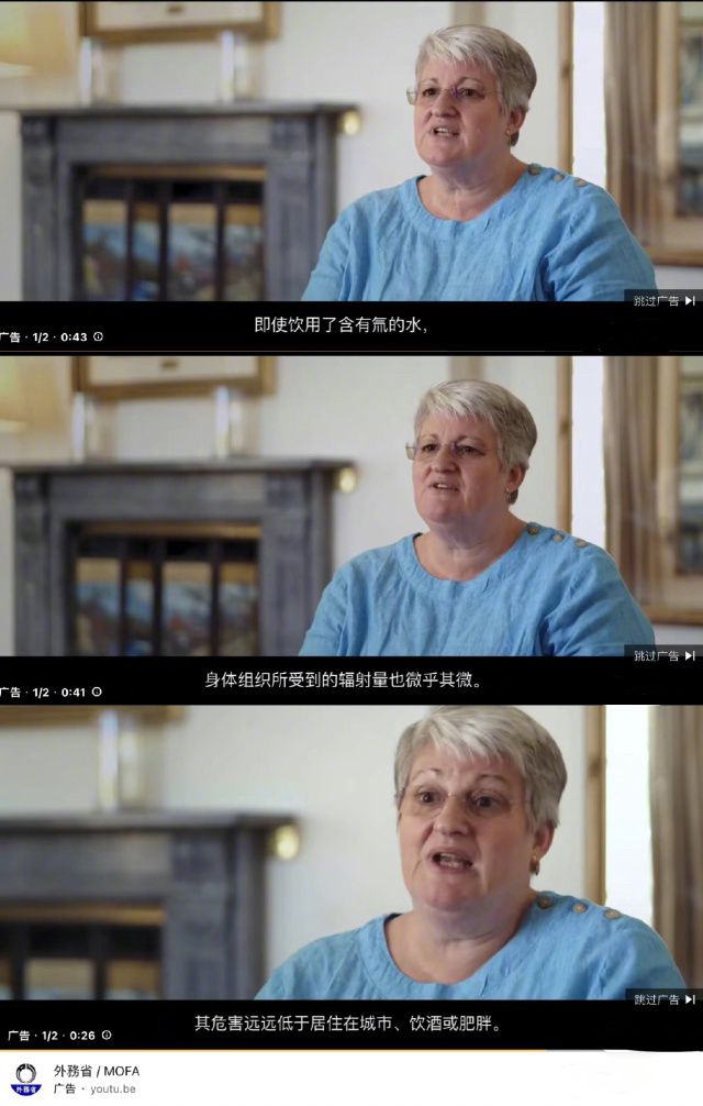 油管这一点做的比较好，直接注明这是日本外务省的广告。 ​​​