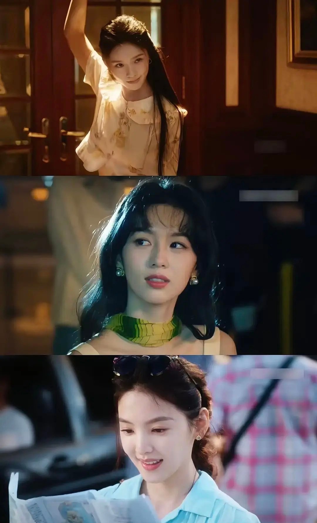 林允 周也 章若楠谁更适合复古风？ 