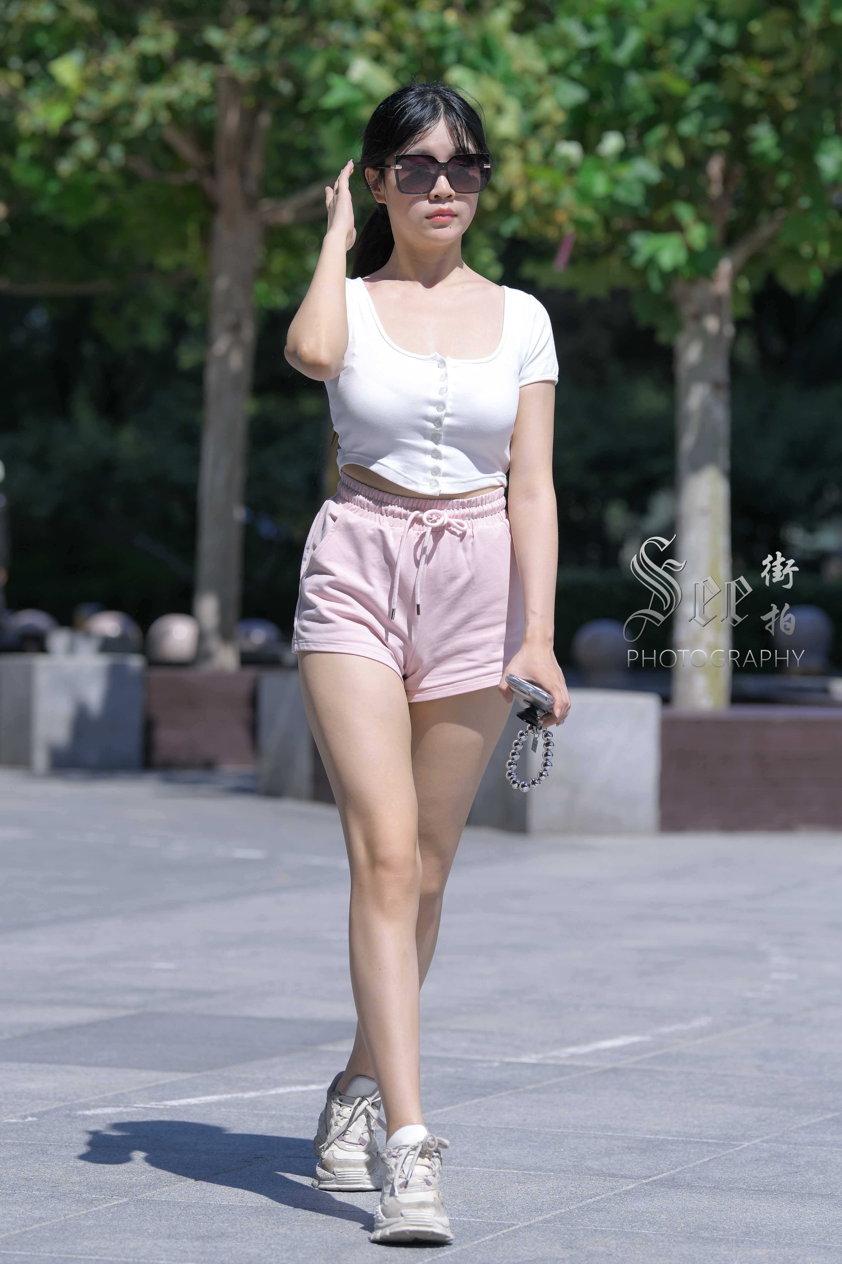 粉白搭配，青春靓丽~~ ​​​