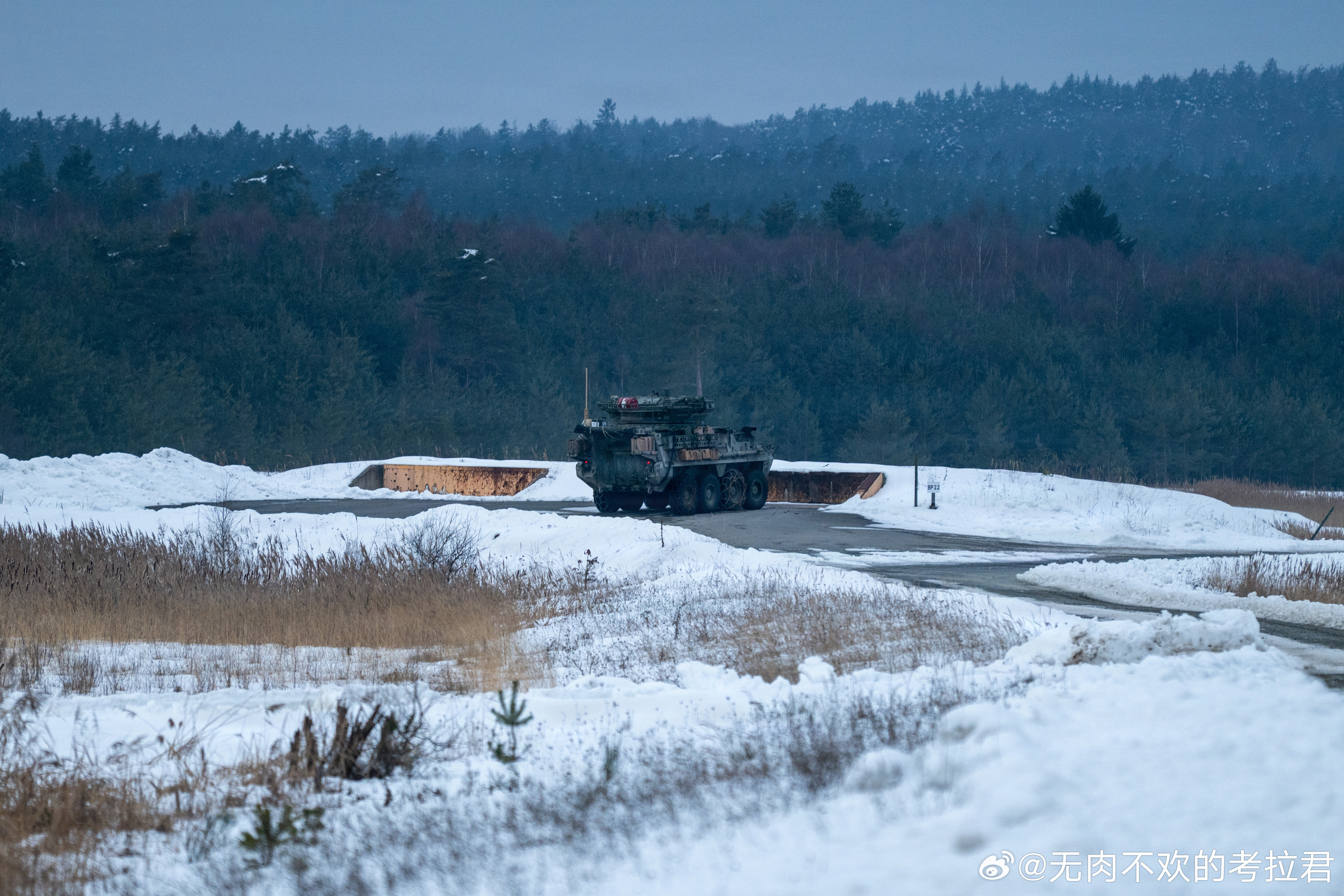 2026年2月3日，第2骑兵团1中队在德国Grafenwoehr 