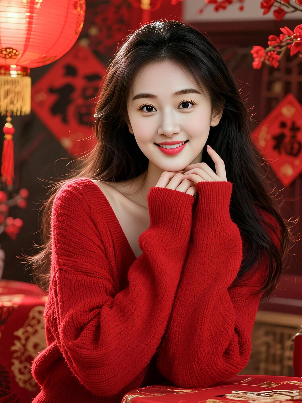 AI新春氛围感写真 抖音ai创作 感谢那些默默给我点赞的人