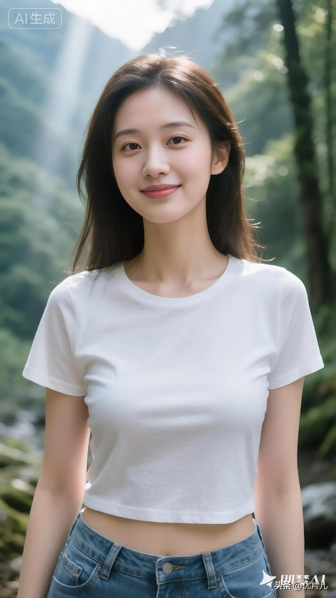 男人进山，说是征服自然；
女人进山，
说是想躲一会儿清闲。           