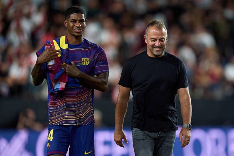 记者： 巴塞罗那正在努力留住拉什福德，他是弗里克的首要任务。巴萨体育大赏至死不渝