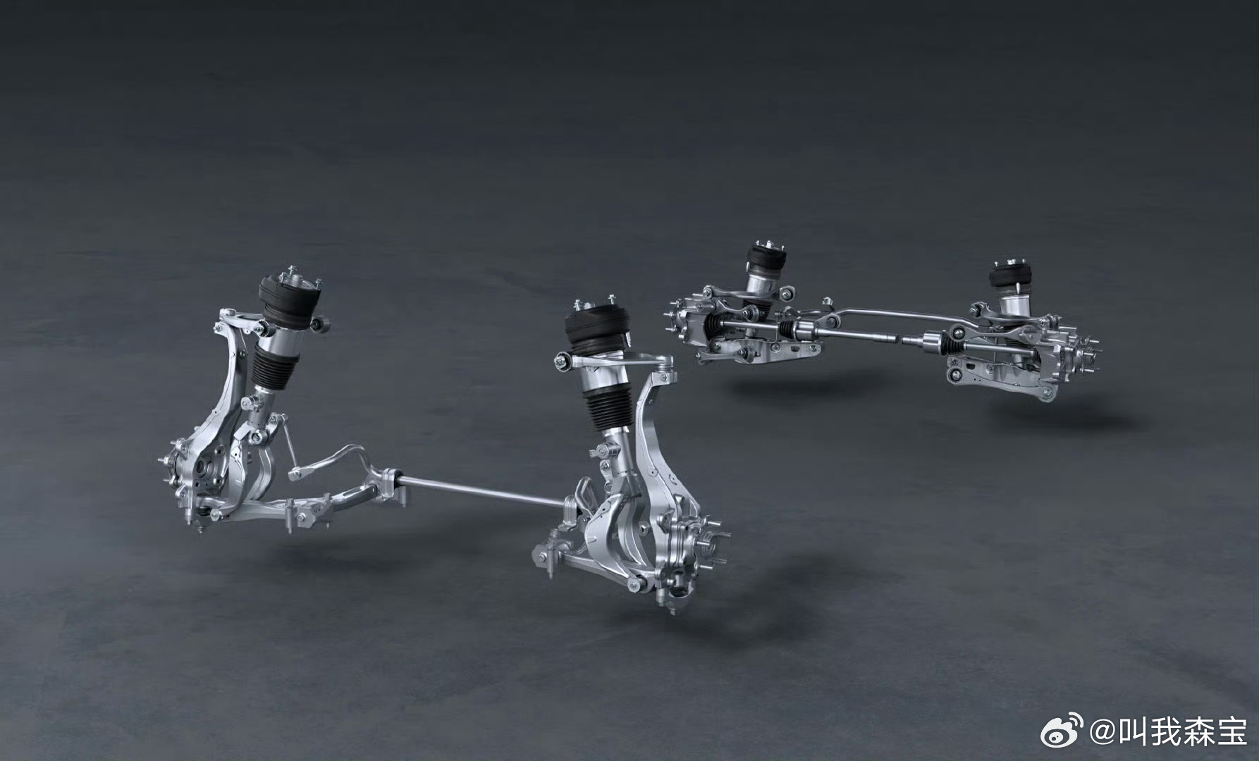 小时候坐过亲戚家的奔驰S400，从此对空气悬架念念不忘。双腔空悬可以调高低，也可