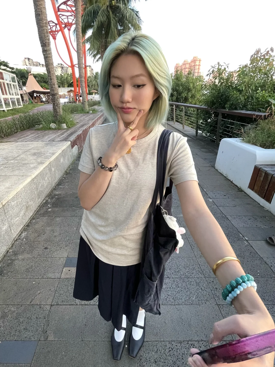 我退步了🏃今天靠自拍无法出片