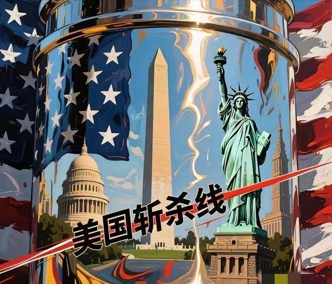 牢A提出的“美国斩杀线”理论太致命了，把西方舆论霸权的心脏彻底扎穿了。
​一个去