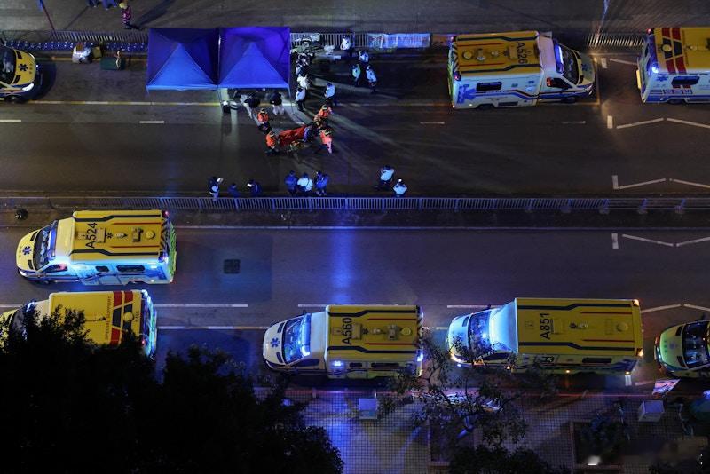 香港大埔发生火灾