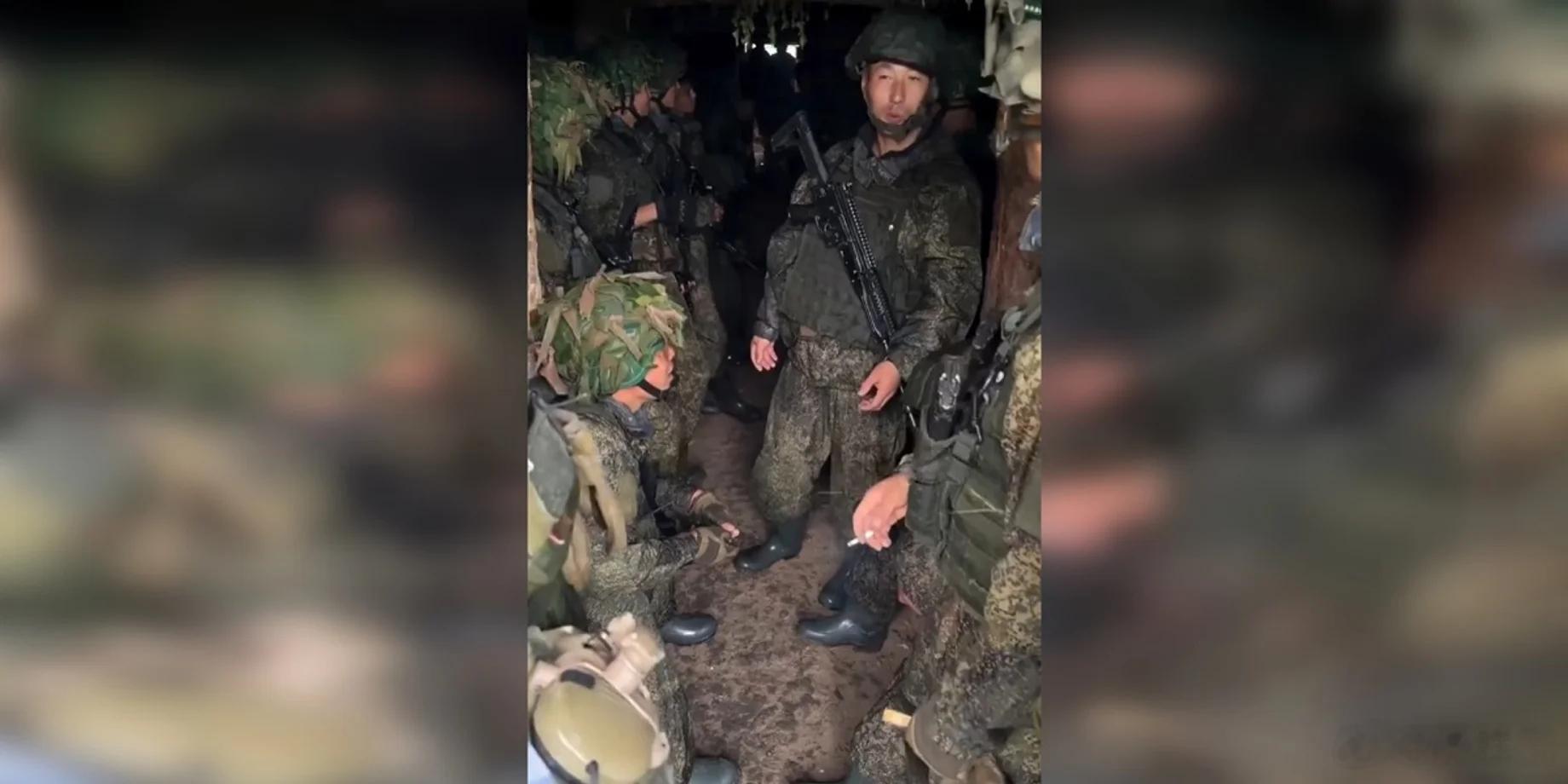 乌克兰焦点新闻网：朝鲜新兵正在俄罗斯接受训练，相关视频于网络曝光截图画面显示朝鲜