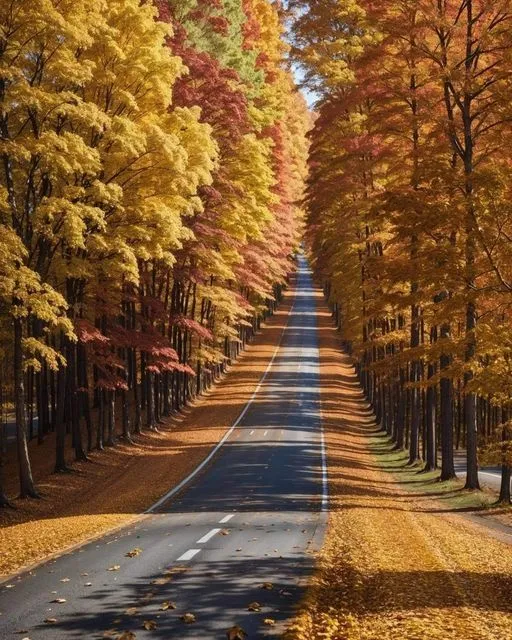 美图欣赏——金黄的秋日之旅