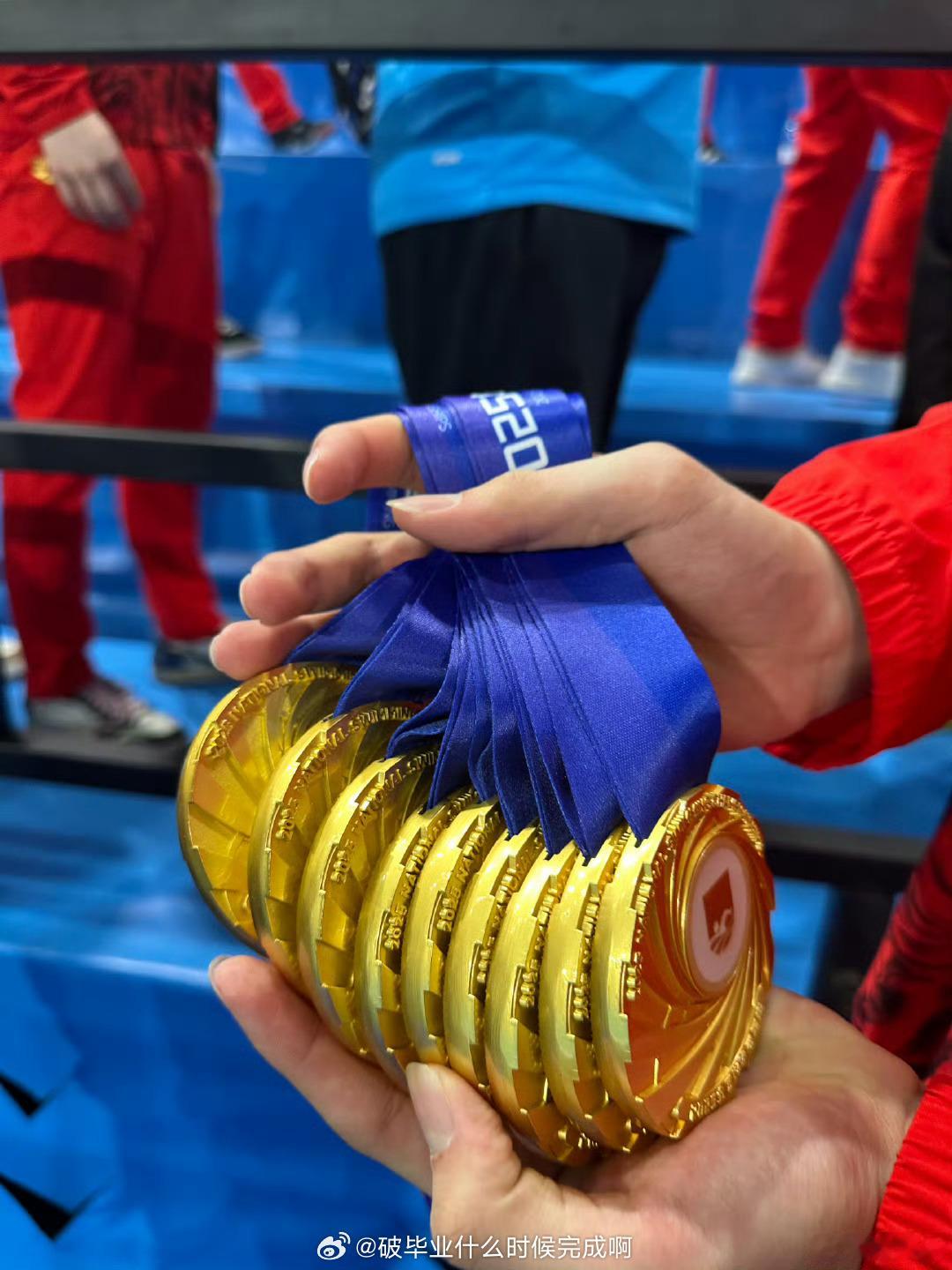 🫡潘展乐说沉下来继续努力 📍【2025全国游泳冠军赛】收获9枚金牌🥇更新社