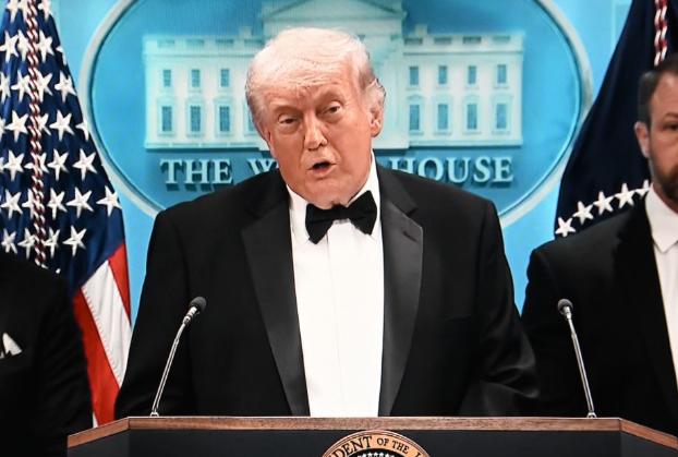 华盛顿希尔顿酒店惊现枪声，特朗普转头就在4月26日喊话：这就是我要建白宫超级宴会