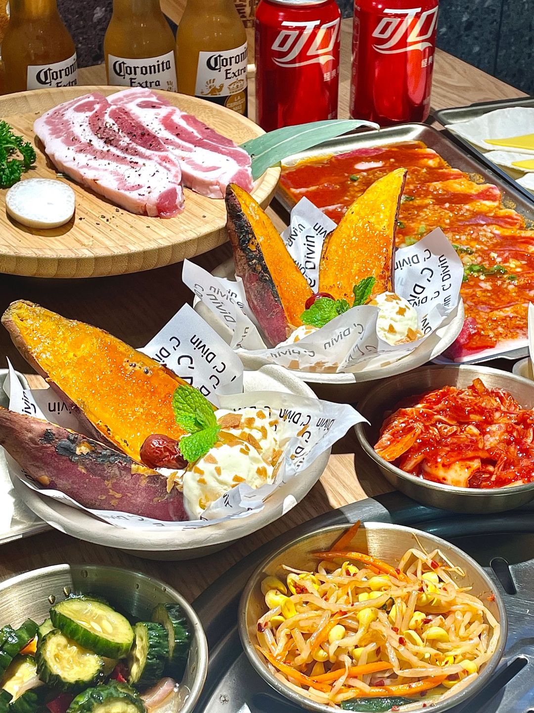 你只是一家烤肉店，甜品大可不必这么好吃