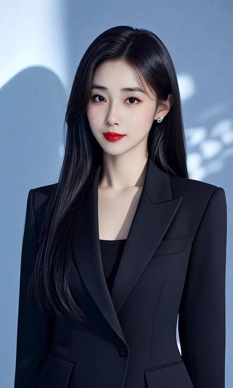 AI暗夜冷艳佳人