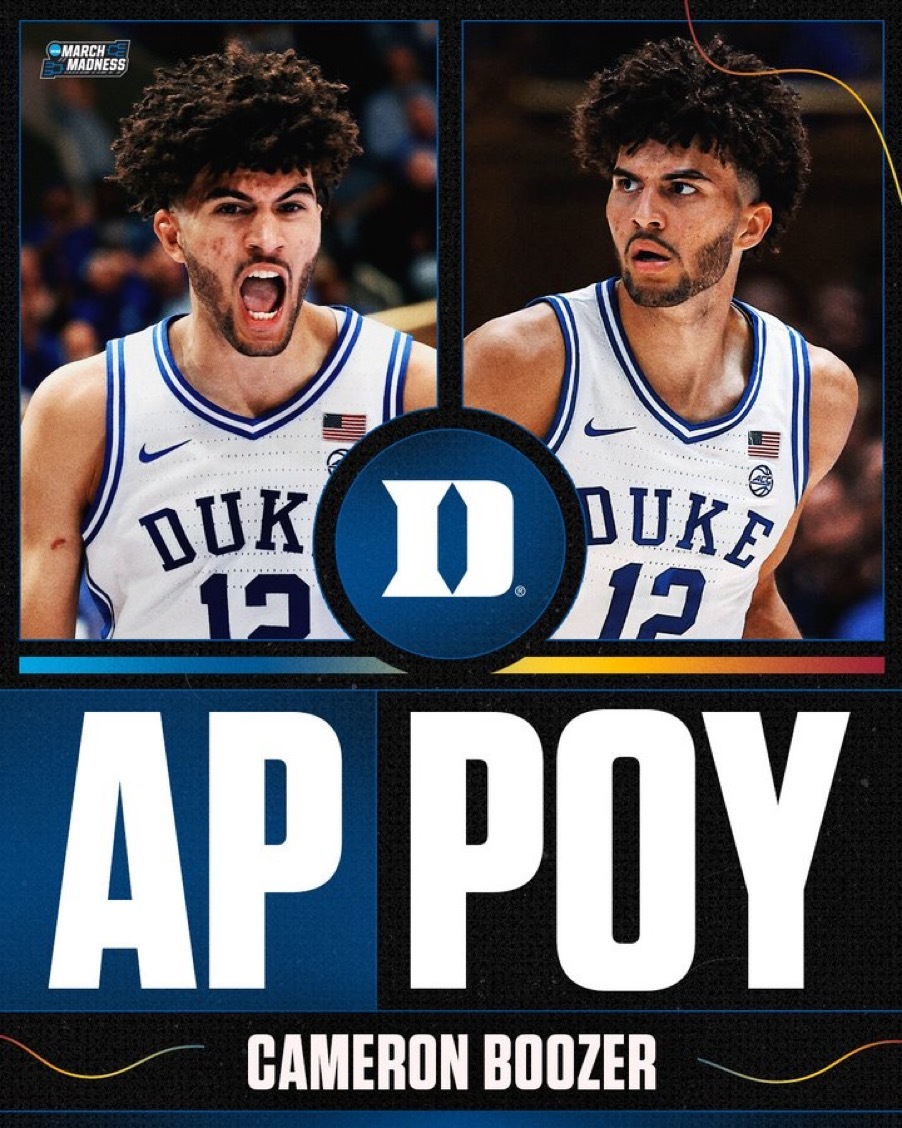 杜克男篮  恭喜Cam！ 