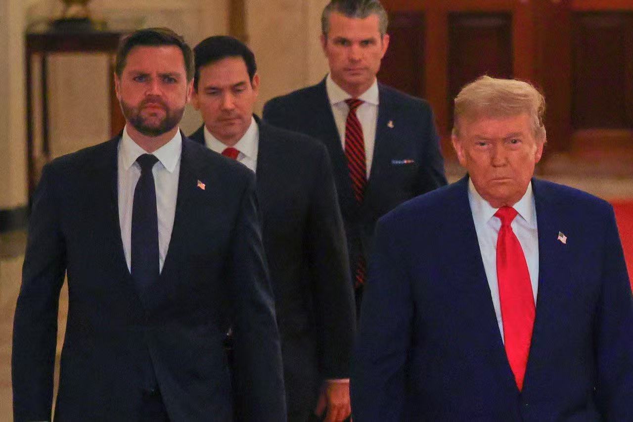 美以伊战争中的美国“四条汉子”。以美袭击伊朗