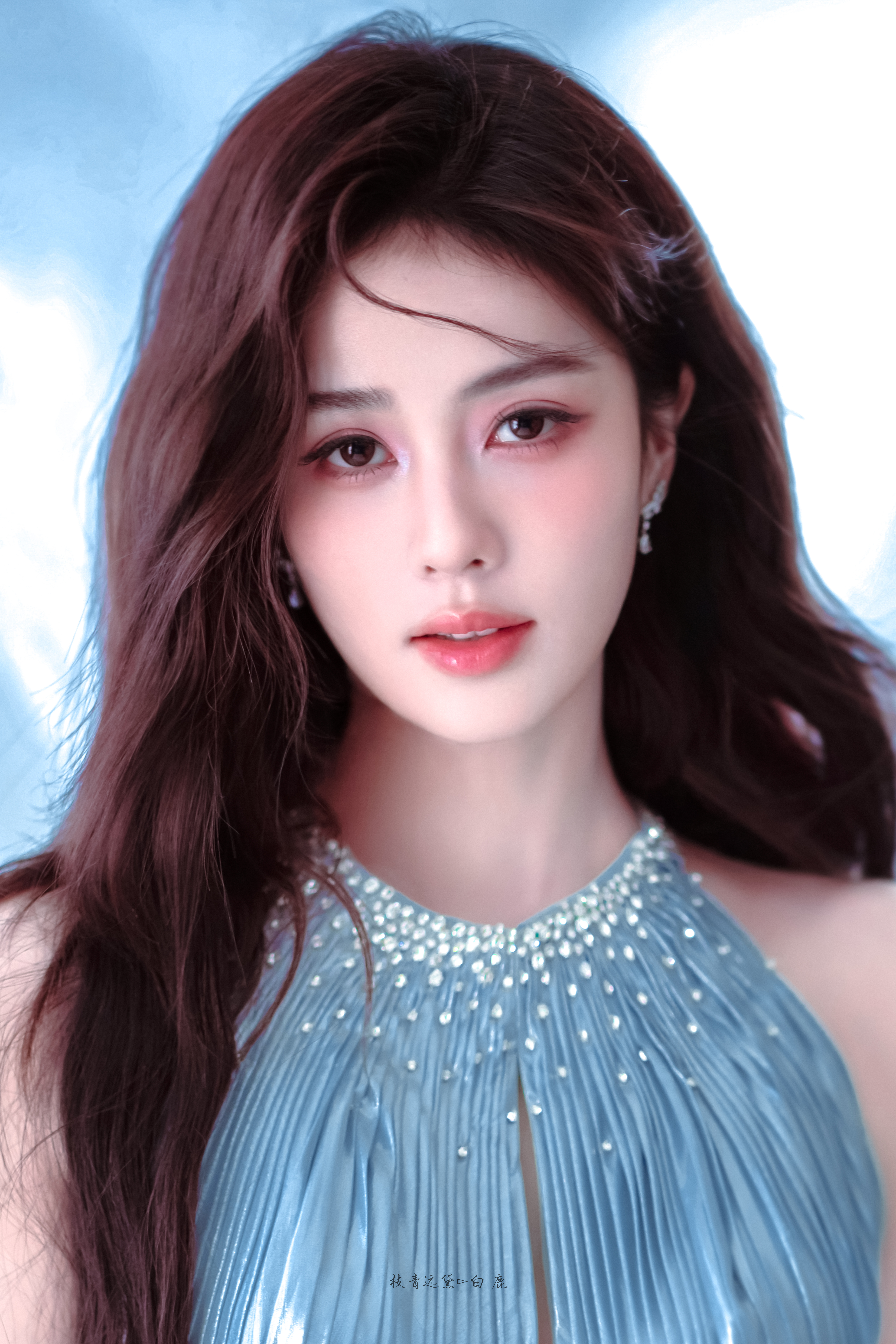 白鹿。好美的一张脸 