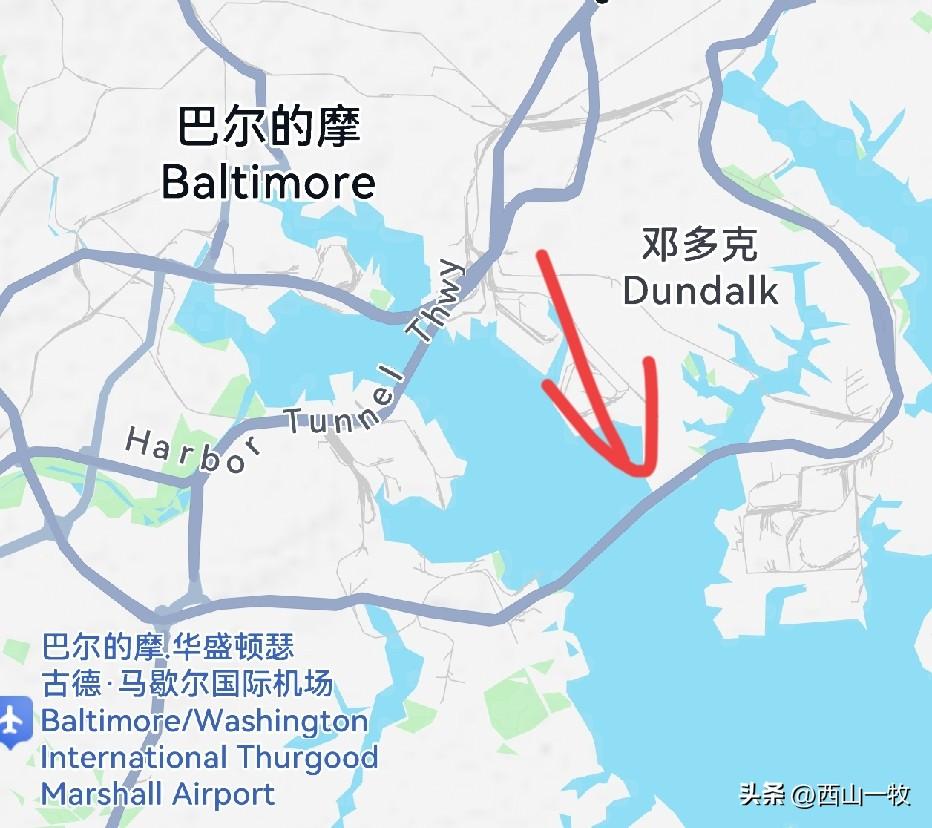 2024年3月份，美国巴尔的摩一座交通要道的大桥被轮船撞损塌了，两年多过去了，大