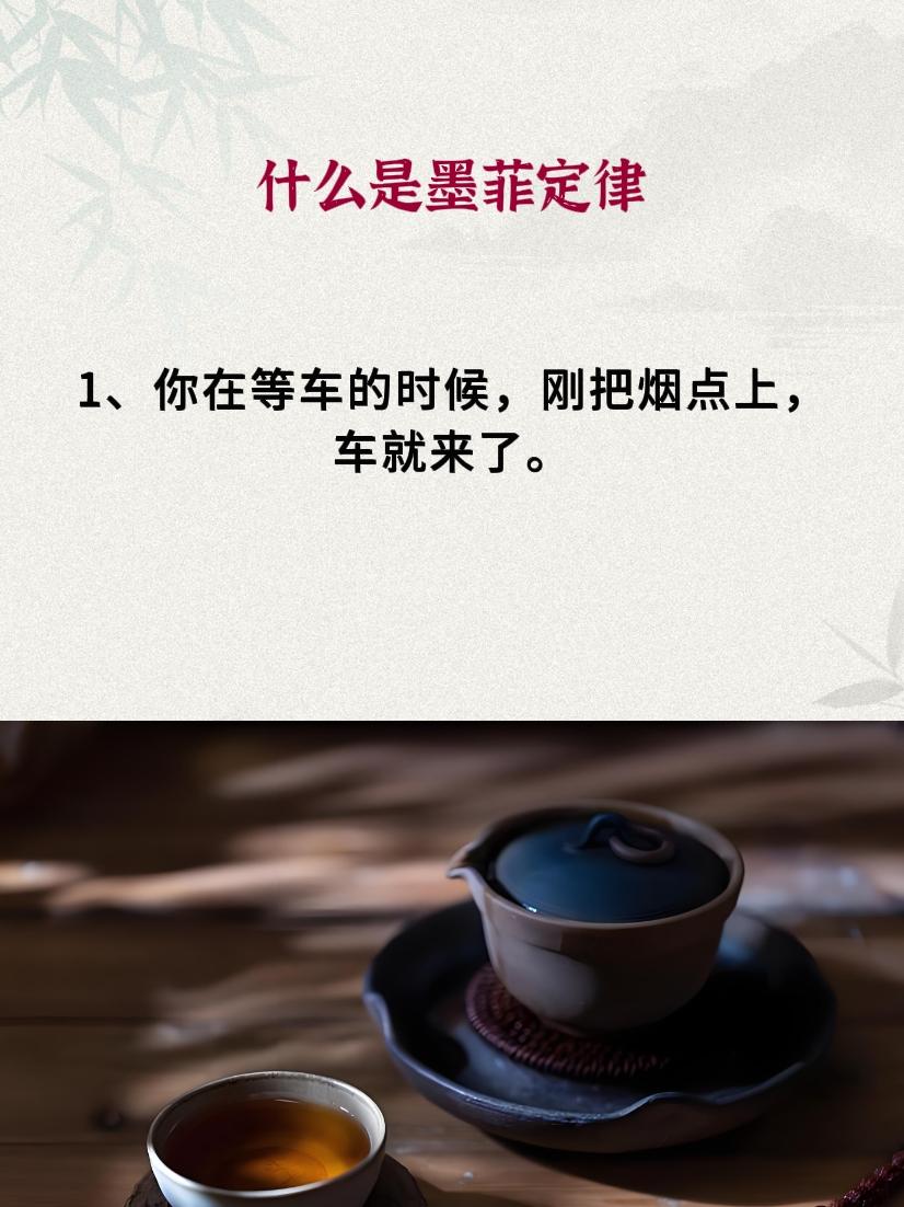人生感悟 墨菲定律