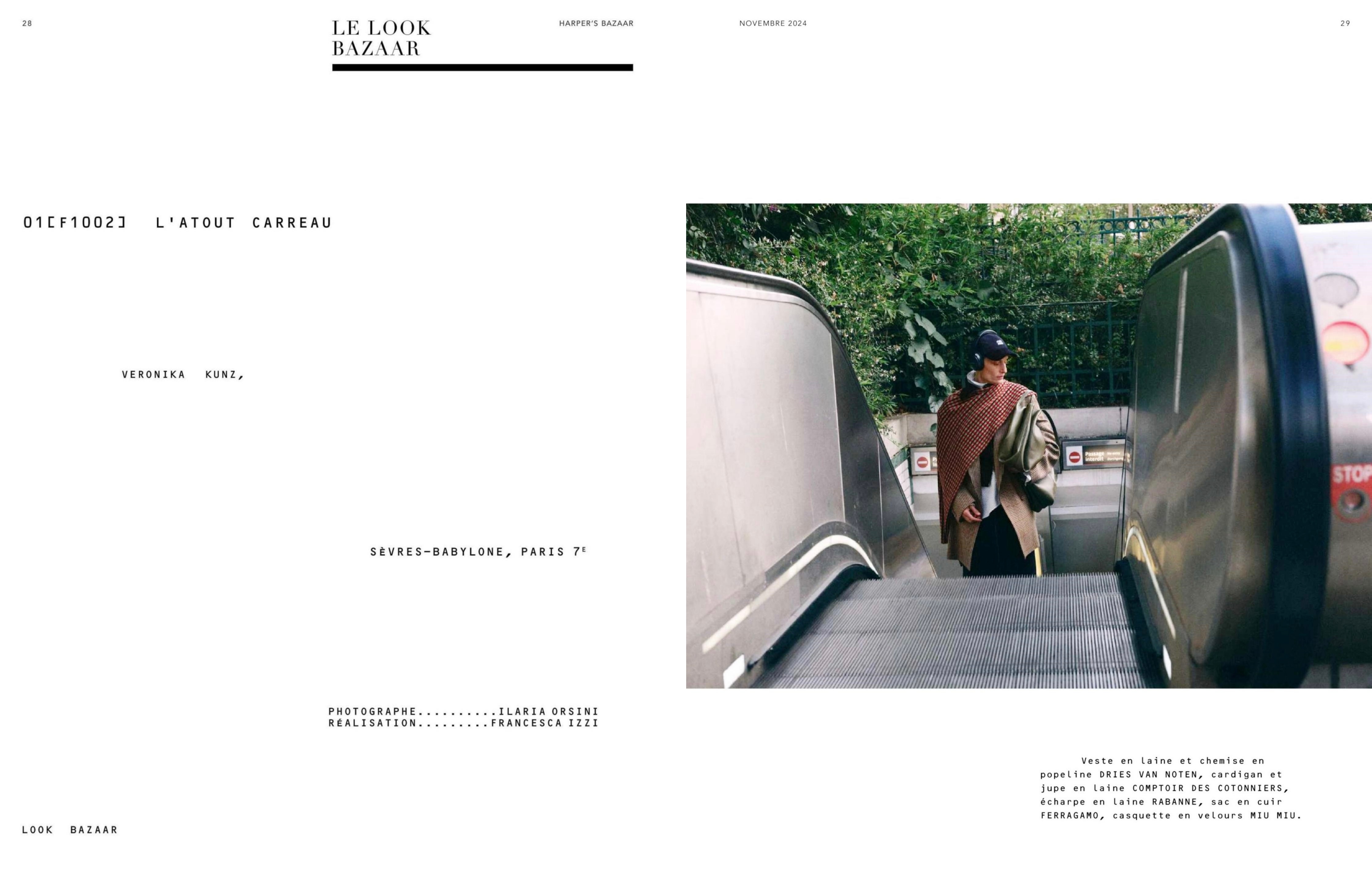 Harper’s Bazaar France  November  2024 轻
