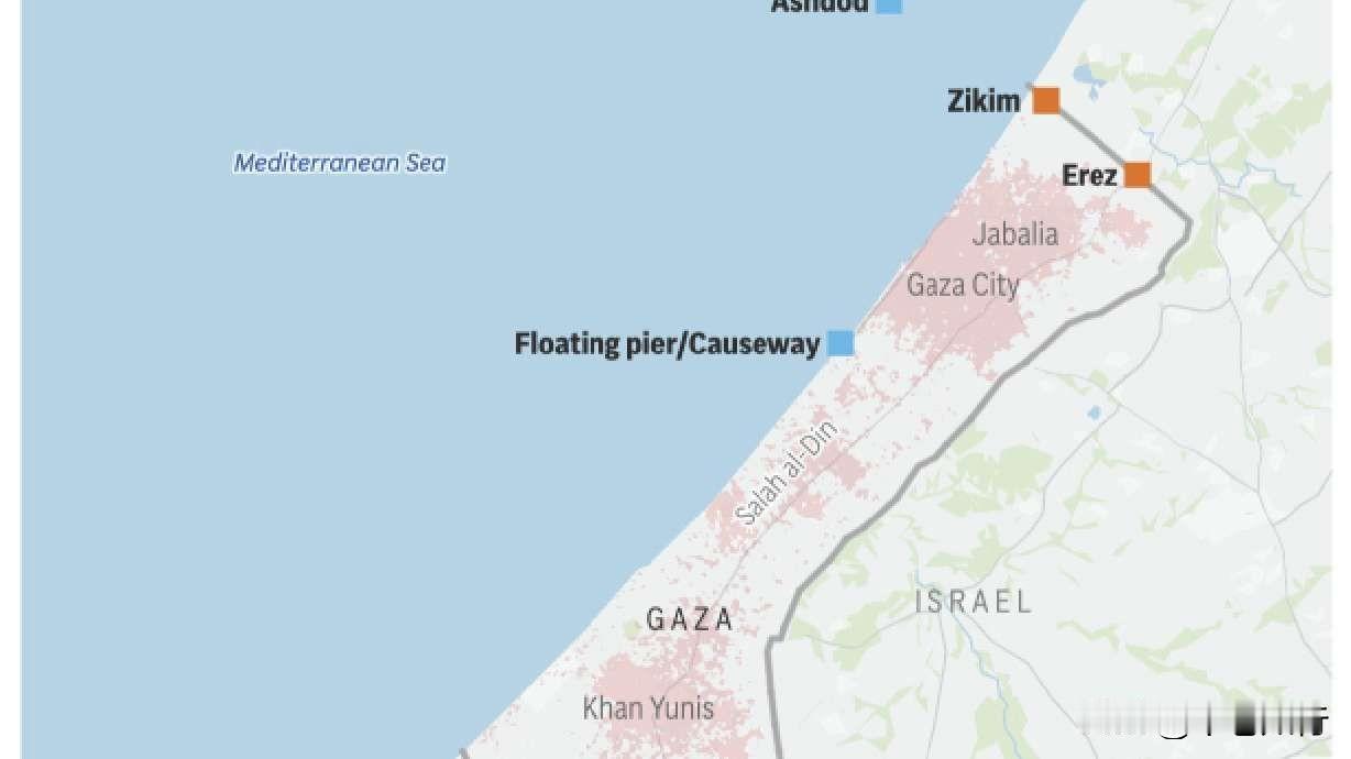 🇮🇱以色列开放加沙北部过境点——而该地区交通却已瘫痪

关闭两个月后，以色列