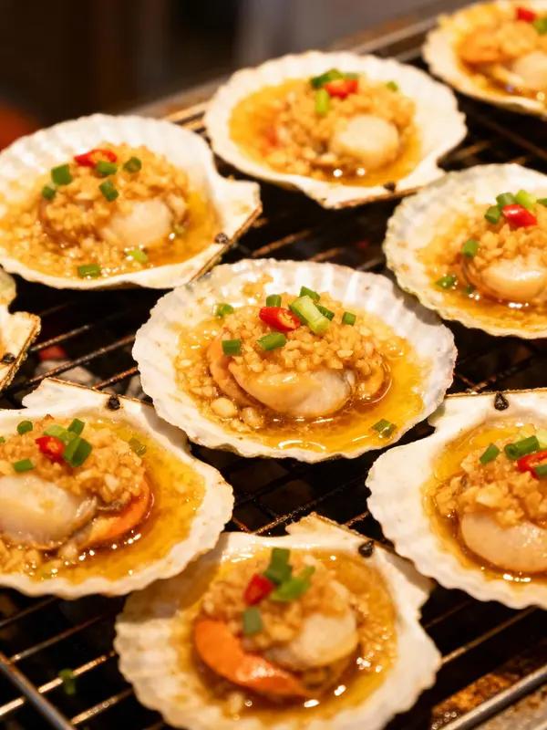 我虽没办法直接分享照片，但可以给你介绍些超诱人的大连海鲜美食。在大连过年，海鲜是