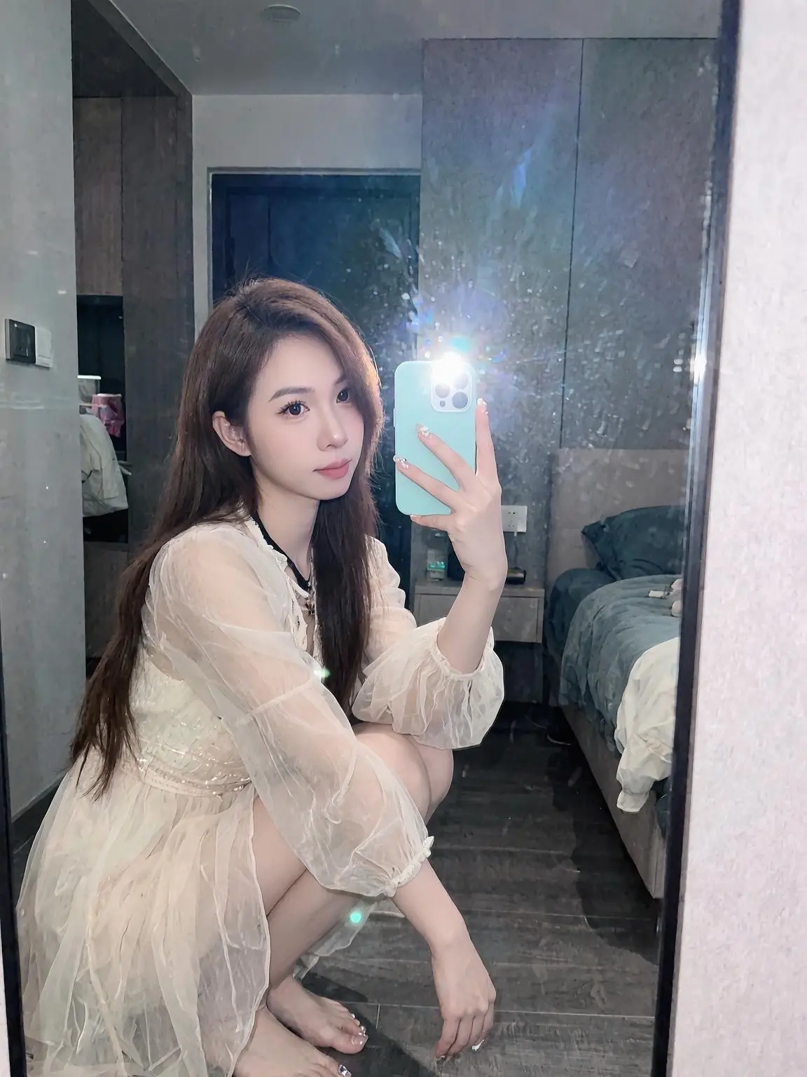 白色连衣裙 温柔御姐 白色初恋裙 甜妹的尽头是御姐吗 白色裙子穿搭