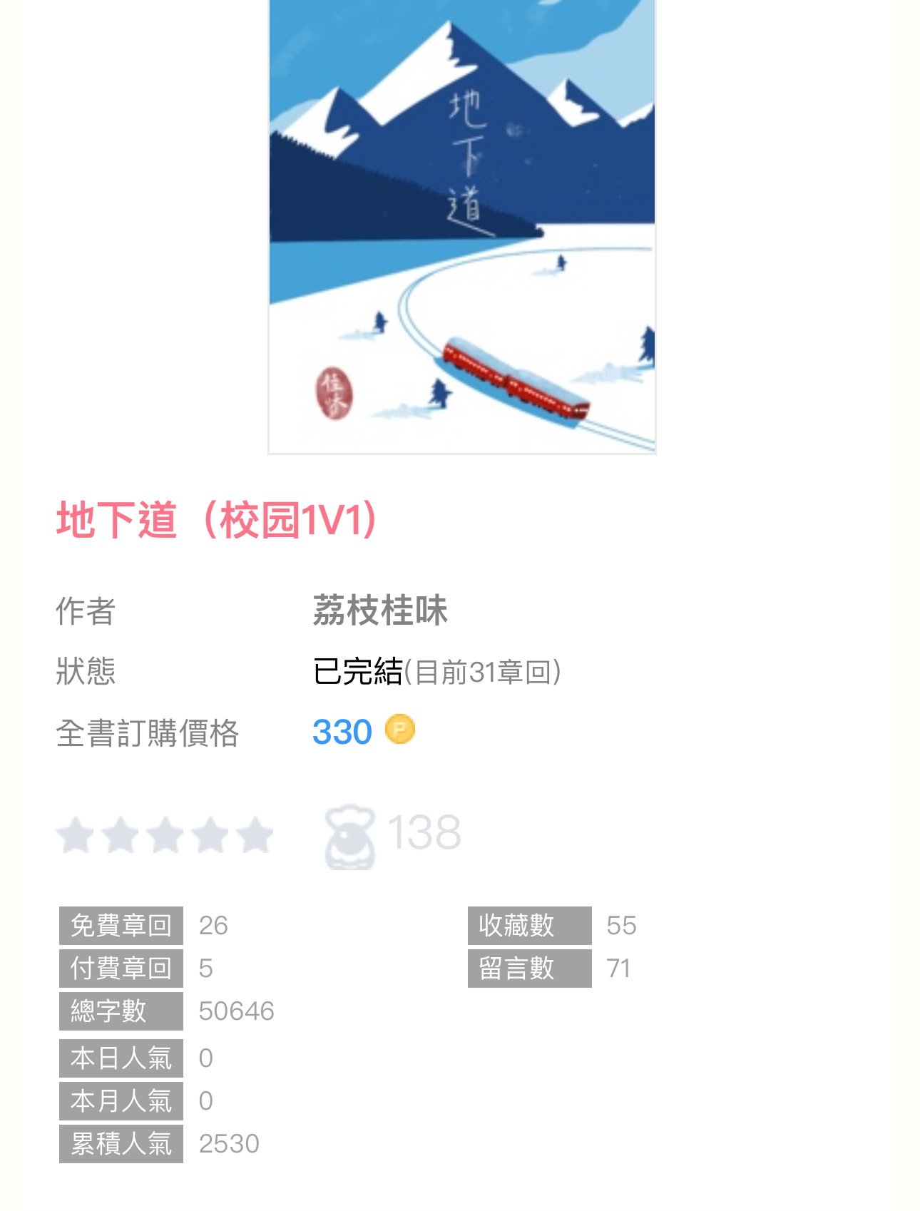 🫧完结播报｜《地下道》by荔枝桂味校园／年下／男暗恋女／1V1，SC，HE虚张