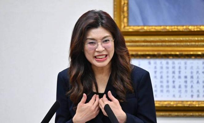 郑丽文：洪秀柱、朱立伦等前主席，让国民党一步步走下坡路 

国民党主席郑丽文今天