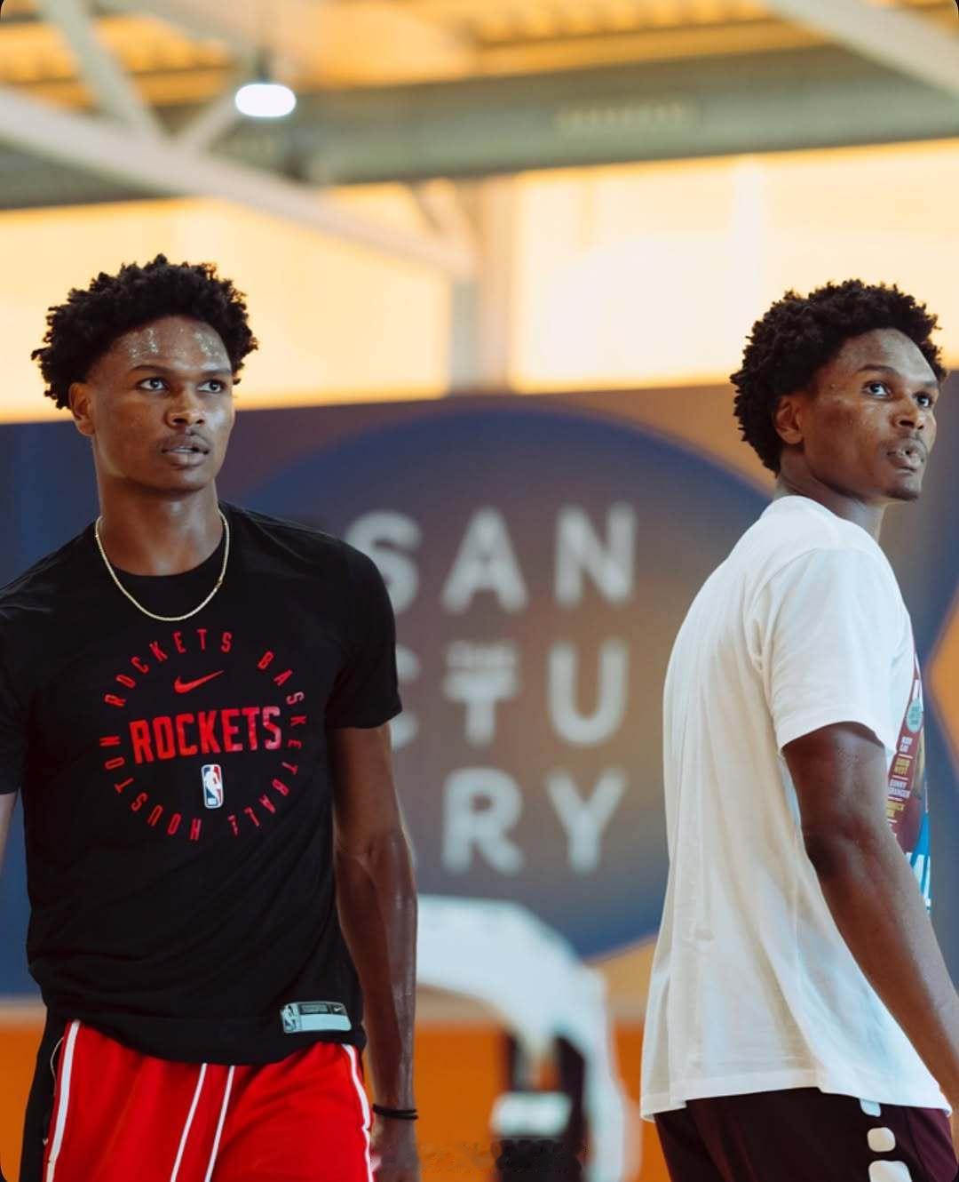 汤普森兄弟阿门汤普森休斯顿火箭nba吐槽大会 ​​​