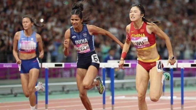 杀疯了！名古屋亚运女子百米栏简直成了 “神仙绞肉机”！

中岛瞳 12 秒 60
