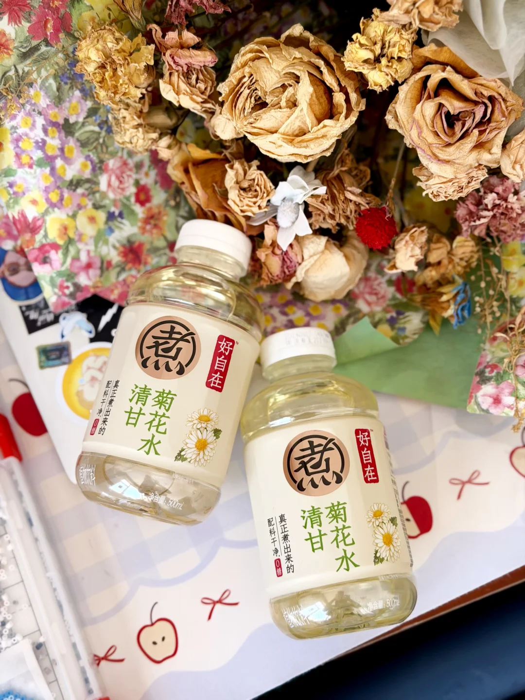 夏日续命水｜一口沦陷的菊花水谁懂啊！🍼