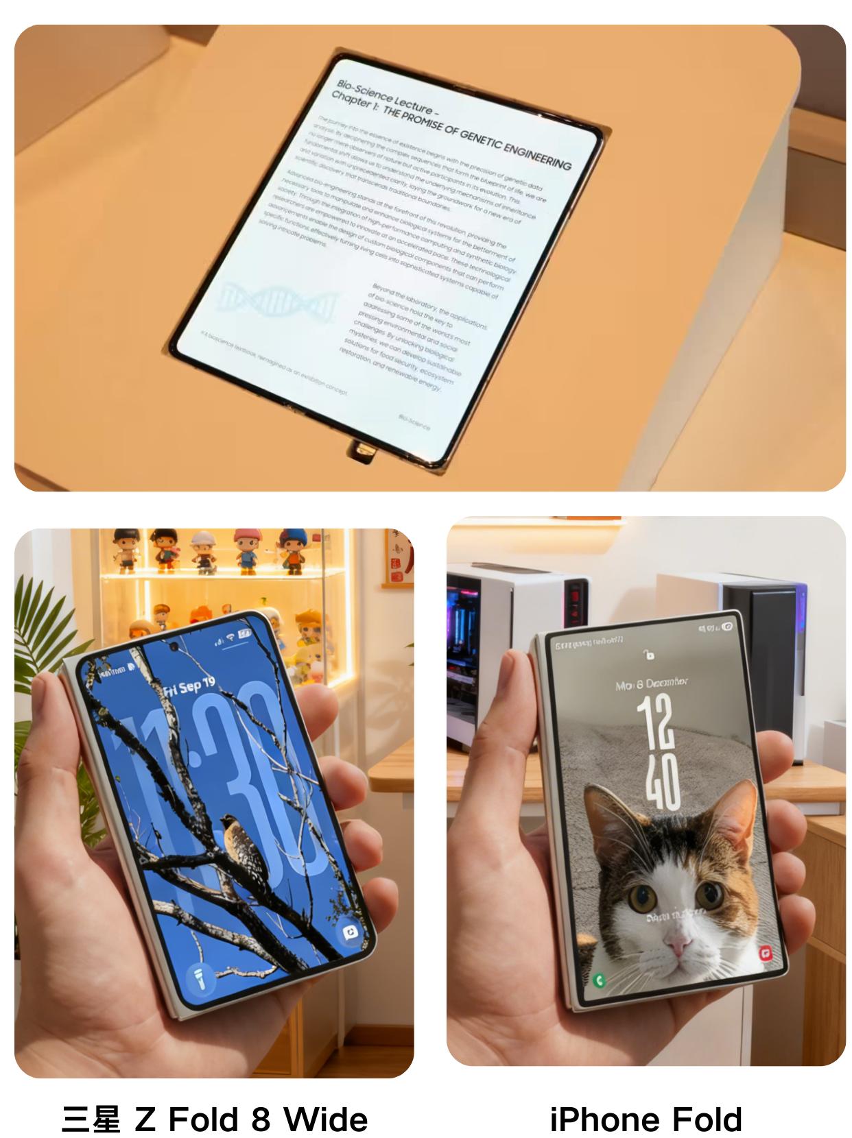 真有无折痕折叠啊？iPhone Fold或将首搭
三星在 CES 2026 上展