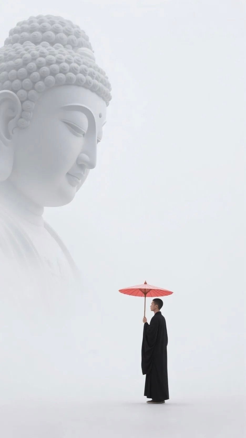 行于尘世，肩上一半烟雨朦胧，一半俗世风尘，朝暮辗转，来去皆是匆匆过客。禅心藏于行