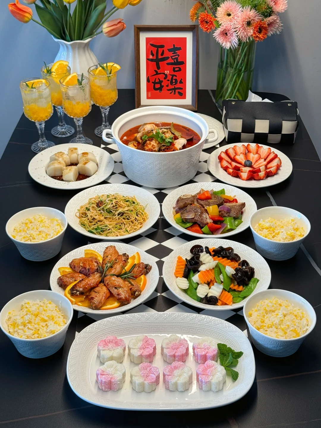 在春天，约上朋友吃漂亮饭💐