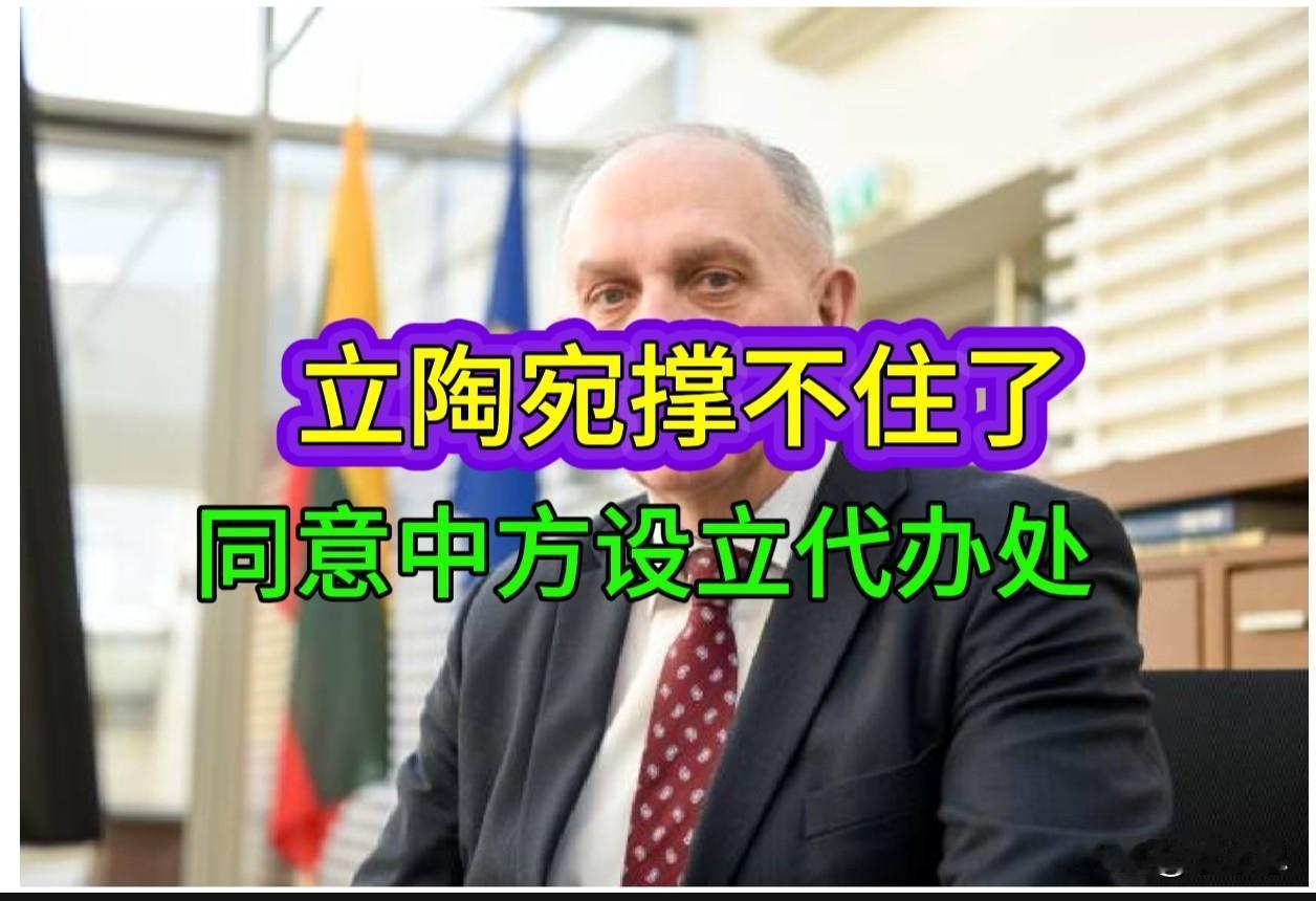 ，为哪般？撑不住了？

6月17日，立陶宛议会外委会主席莫图扎斯向媒体透露，立陶