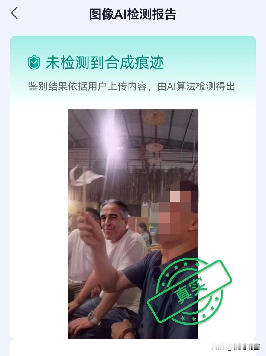 一起来谈谈AI吧一张ai生成的照片，通过某种算法修改后，通过了ai检测，被判为真