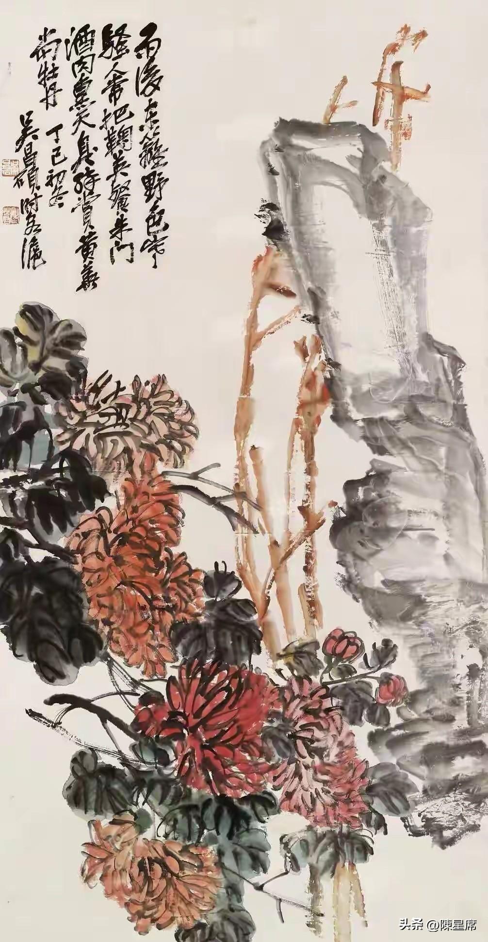 作者加速成长计划风雨渐歇，云隙间漏出淡远天光。那几枝秋花，经冷雨洗濯，花色愈显清