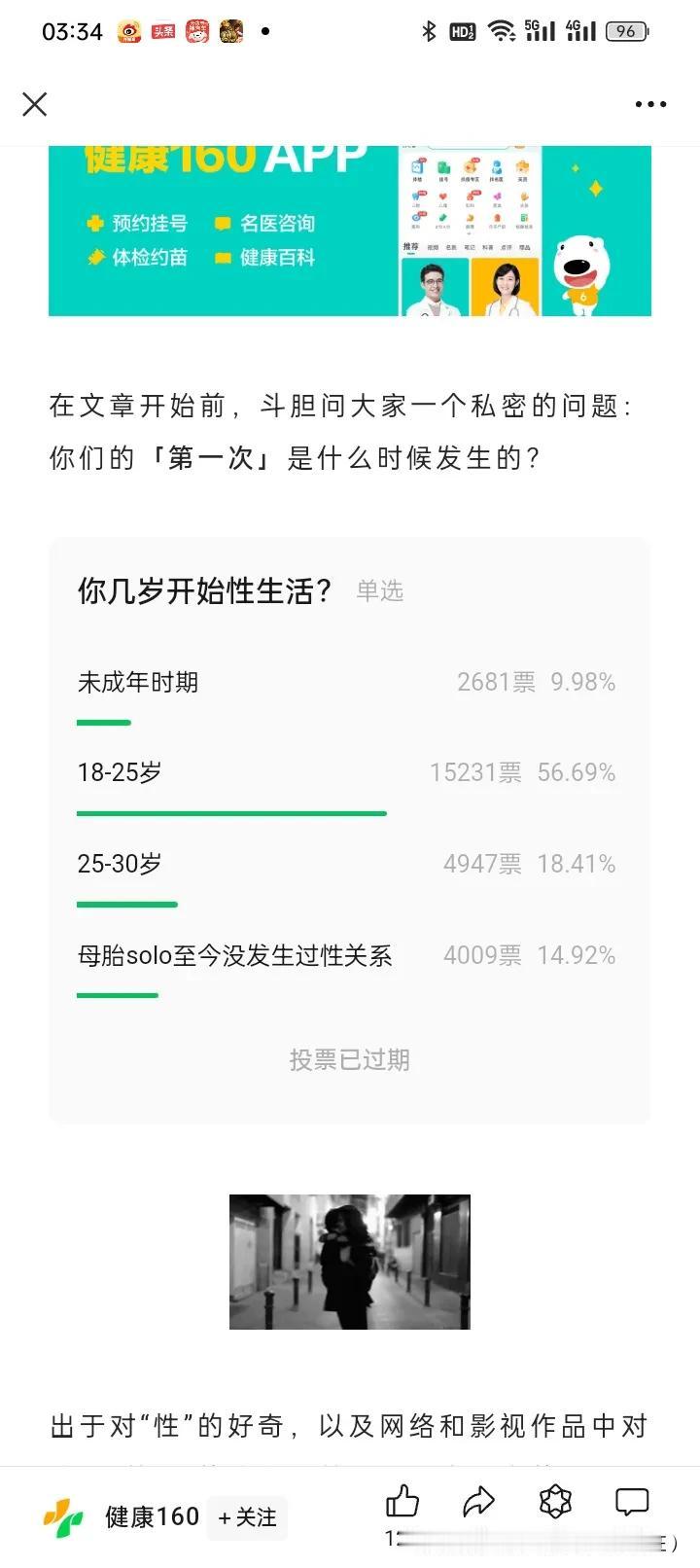 你几岁开始性生活？我国青少年初次性行为平均年龄揭晓！竟然才……15.9岁#性别差