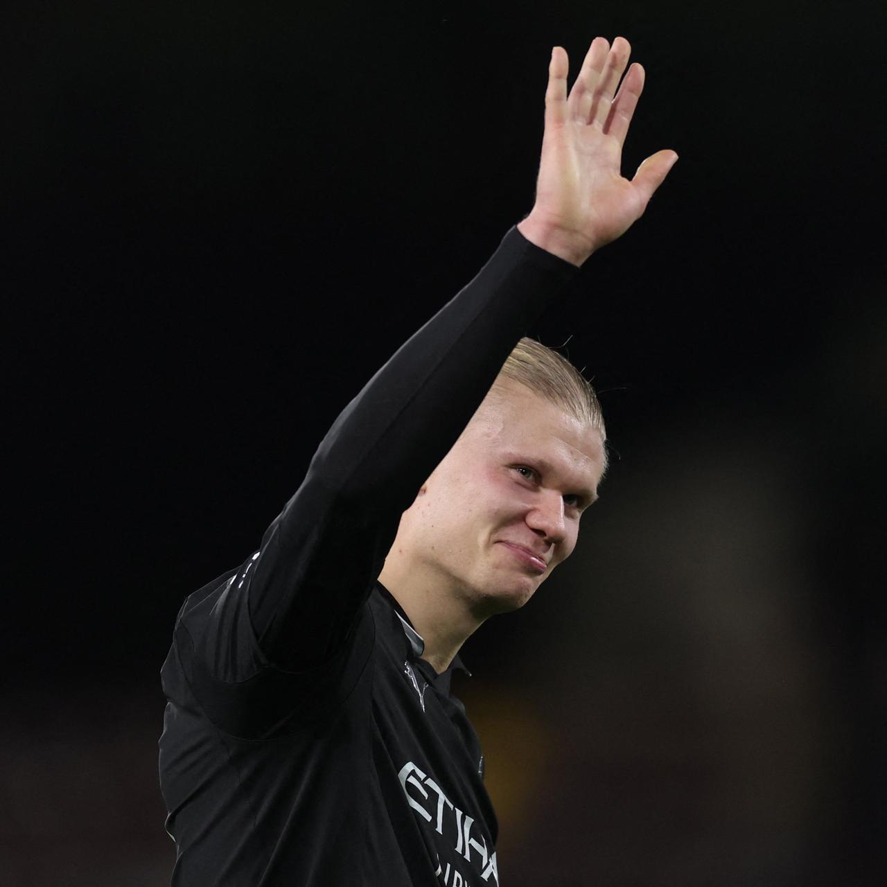 【以后可不能这样了】哈兰德在曼城客场5-4险胜富勒姆的赛后表示：“我觉得如果你现