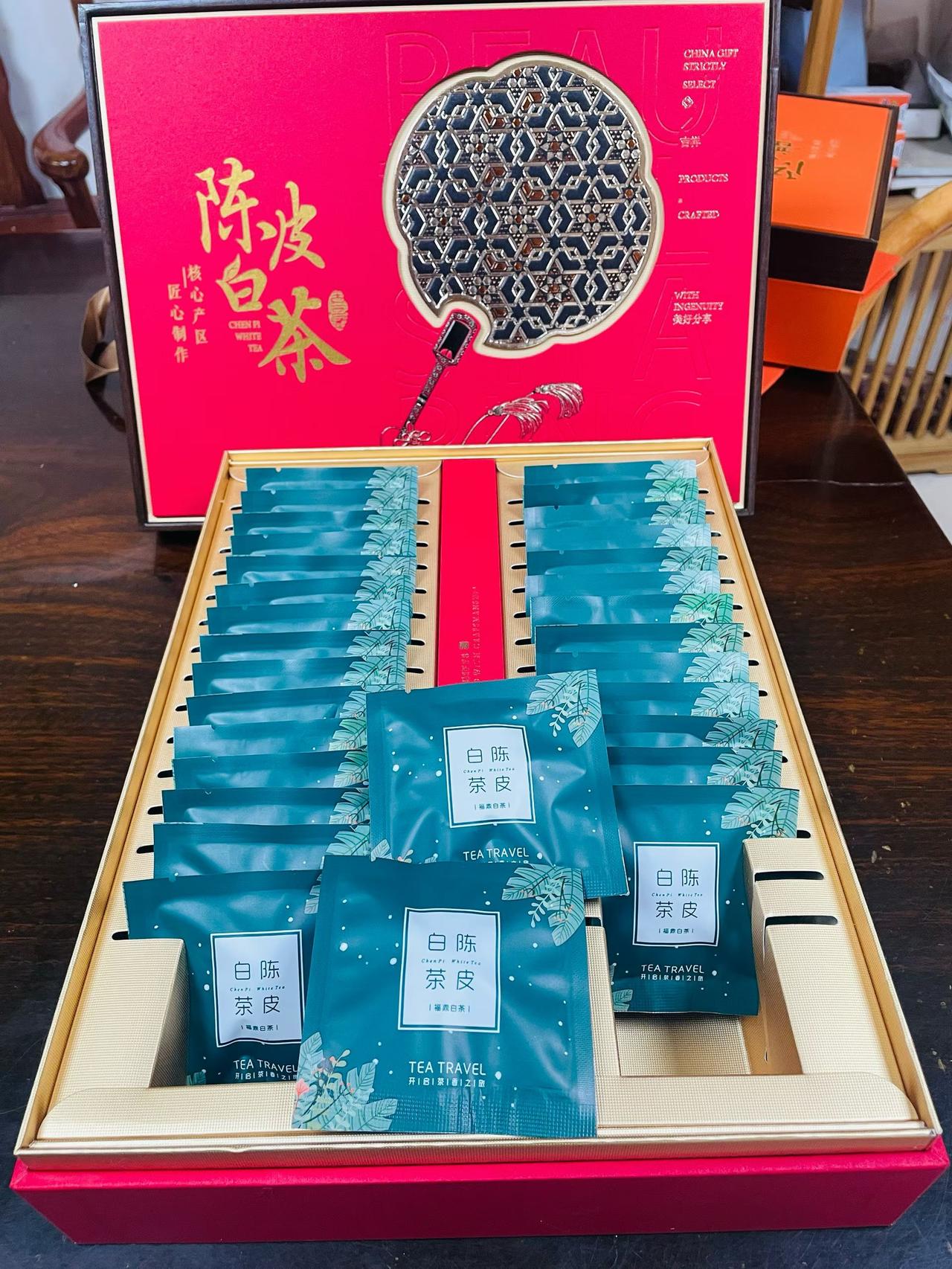 🎁 承接各类随手礼预定！单位/公司/个体需求全适配～
主打新会陈皮、小青柑、古