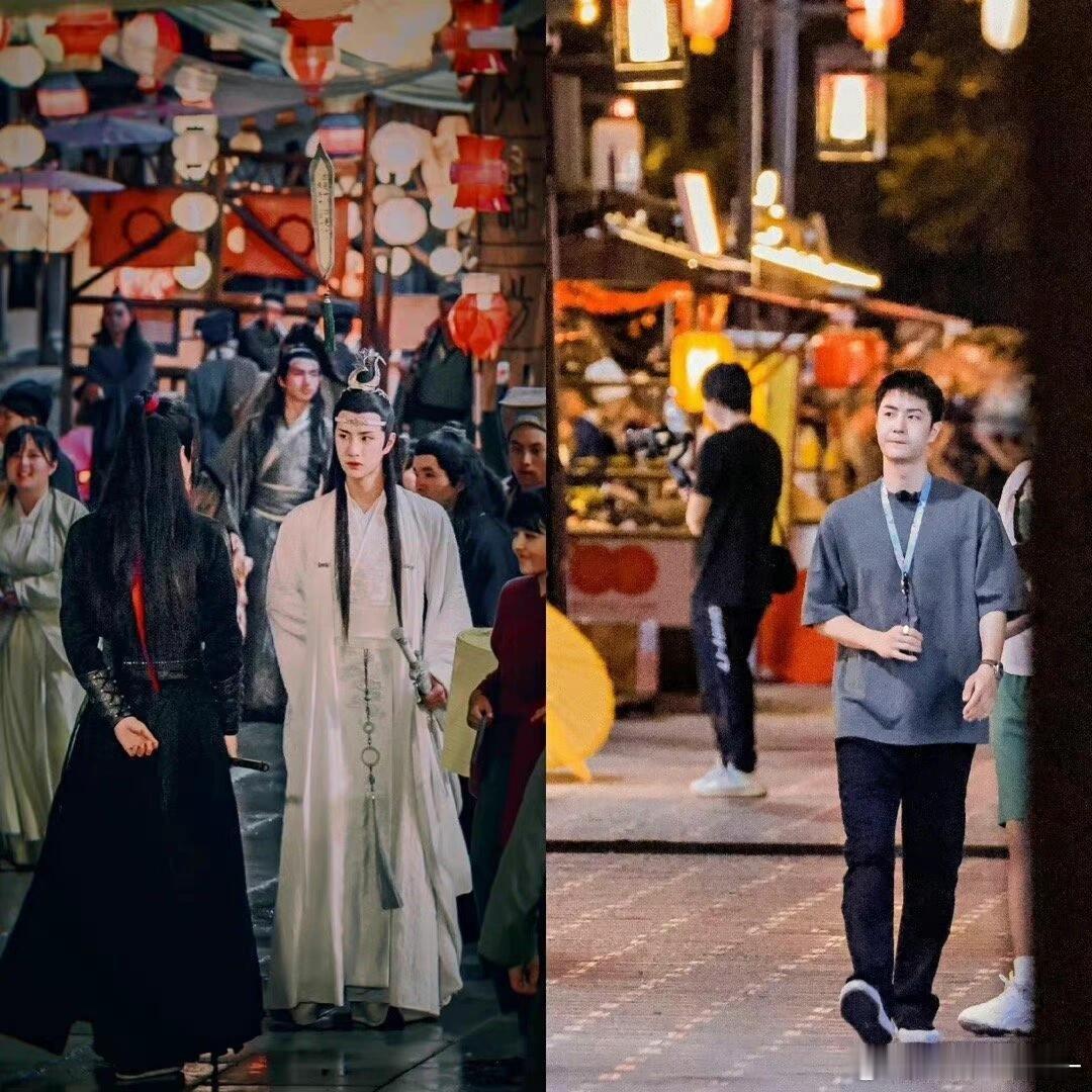 王一博这张有种前世今生的感觉 物是人非了🥺🤲 ​​​