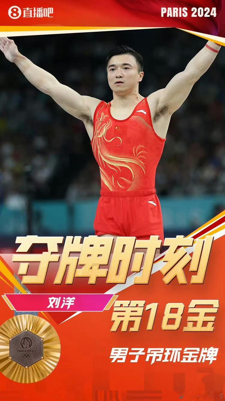 #中国第18金#刘洋好帅好稳，稳稳的冠军🏆 ​​​